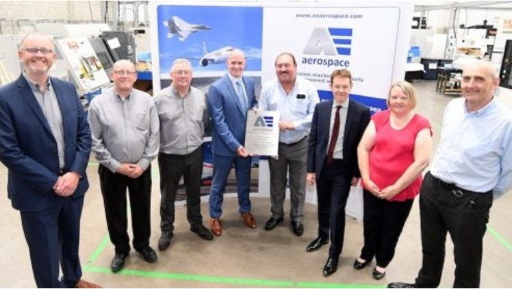 Aerospace firm opens factory at Birmingham’s Network Park