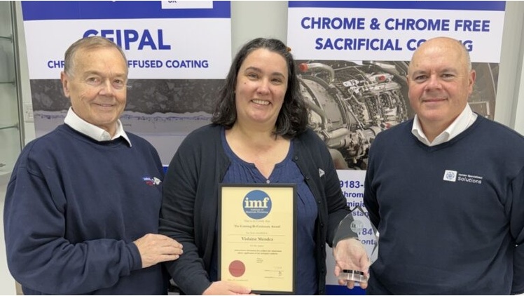 Indestructible Paint’s research chemist wins national award