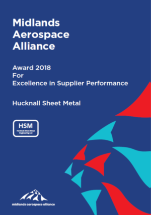 Hucknall Sheet Metal award