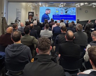 Andy Boyd Rolls-Royce presenting