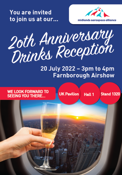 MAA 20th Anniversary Reception invitation FIA 2022