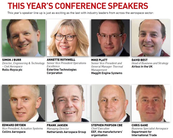 Conference speakers graphic