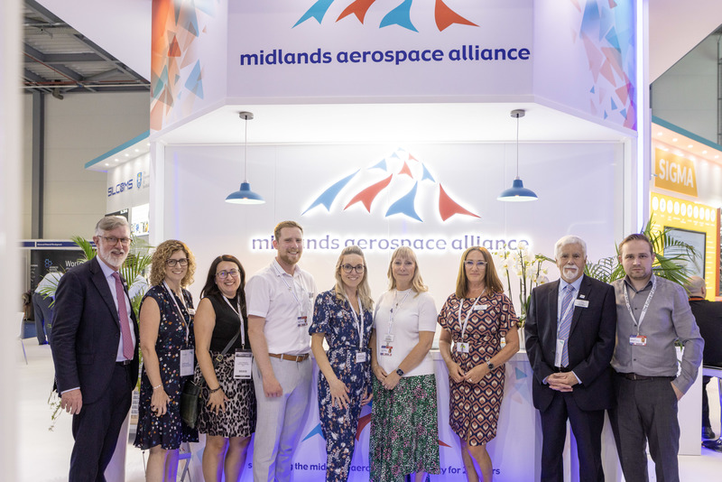 Farnborough Airshow 2022 MAA University of Nottingham team Wednesday